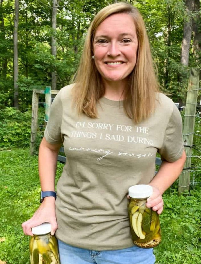 front view of tee on model