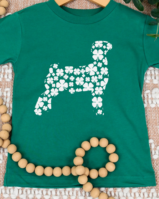 Adults Clover Farm Animal Graphic Short Sleeve Tee | Sizes Small-3XL