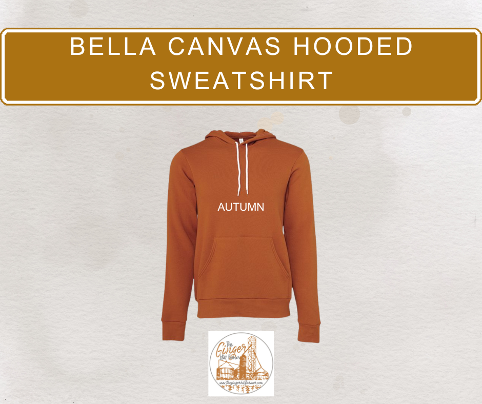 bella canvas hoodie colors