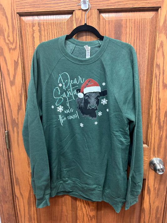 Dear Santa, It Was the Cows