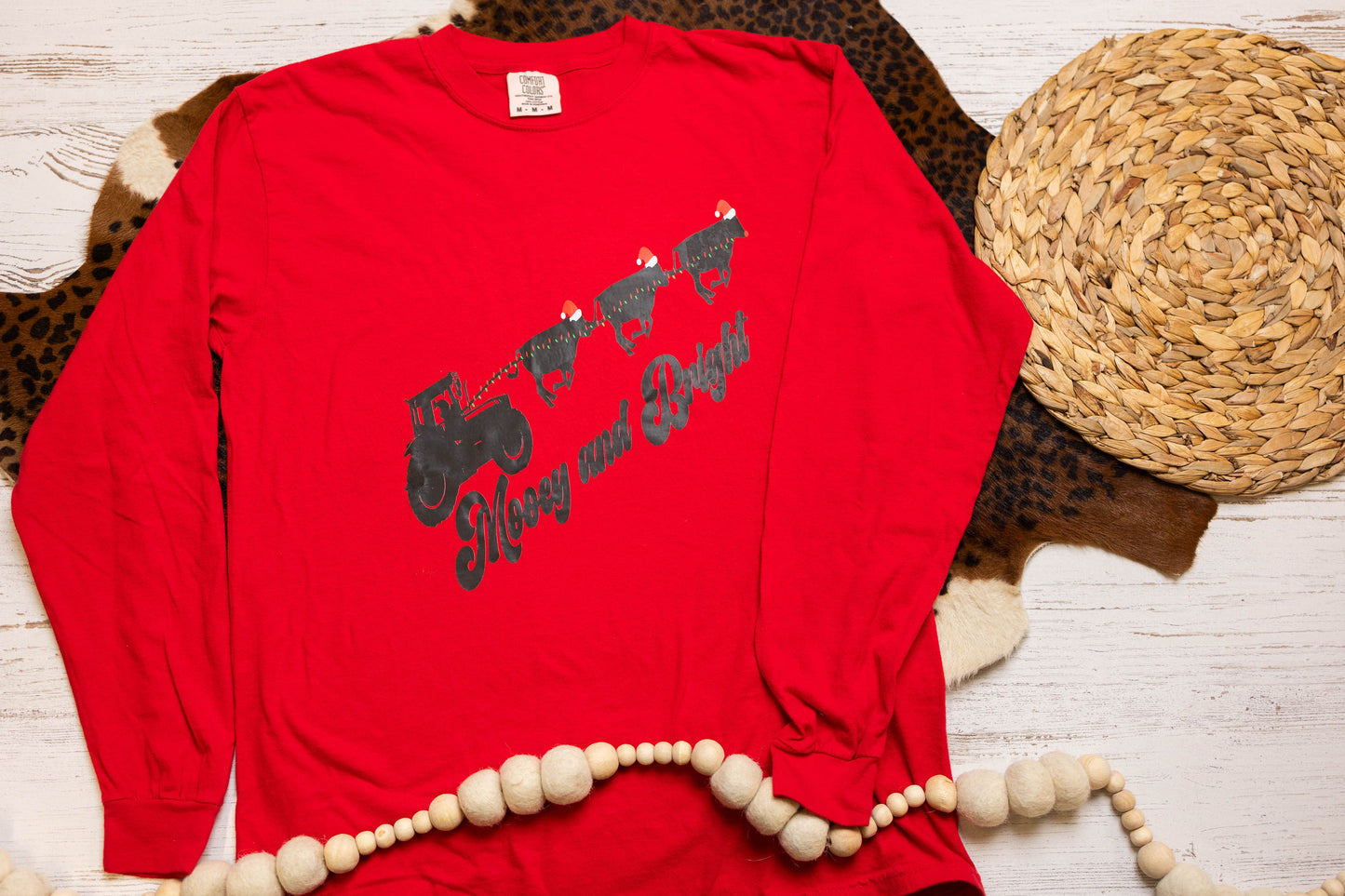 Mooey Christmas Graphic T-Shirt | Sizes Small-3XL