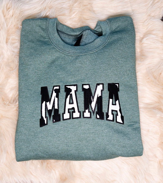 front view of sweatshirt folded