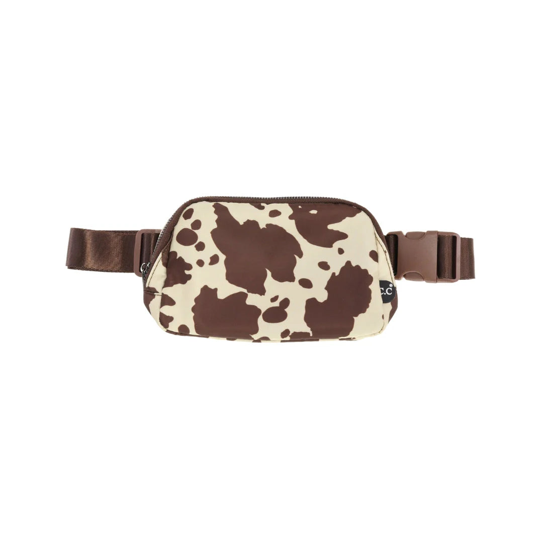 Cow fanny pack online