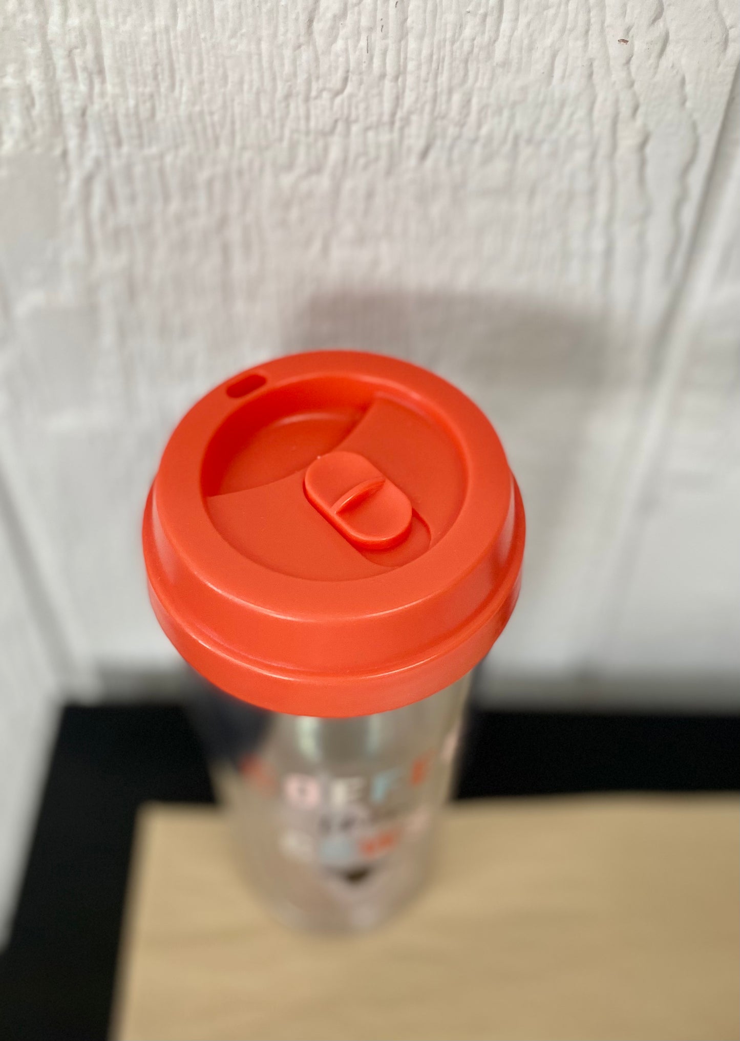 top view of lid