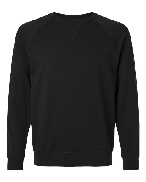 crewneck laying flat