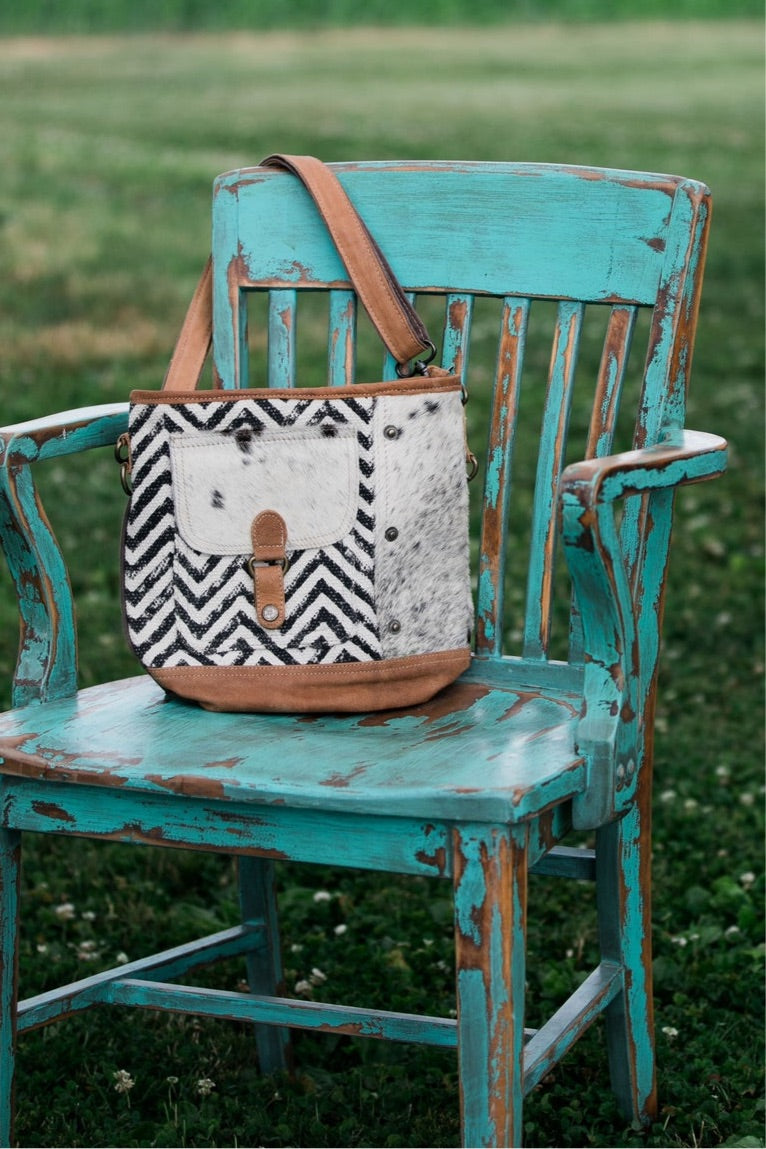 front view of bag