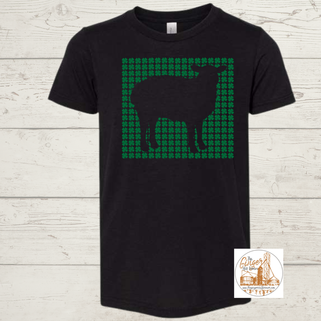 sheep tee, front view