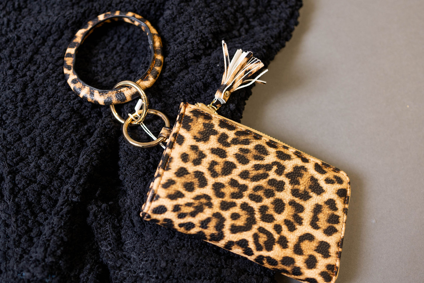 animal print laying flat