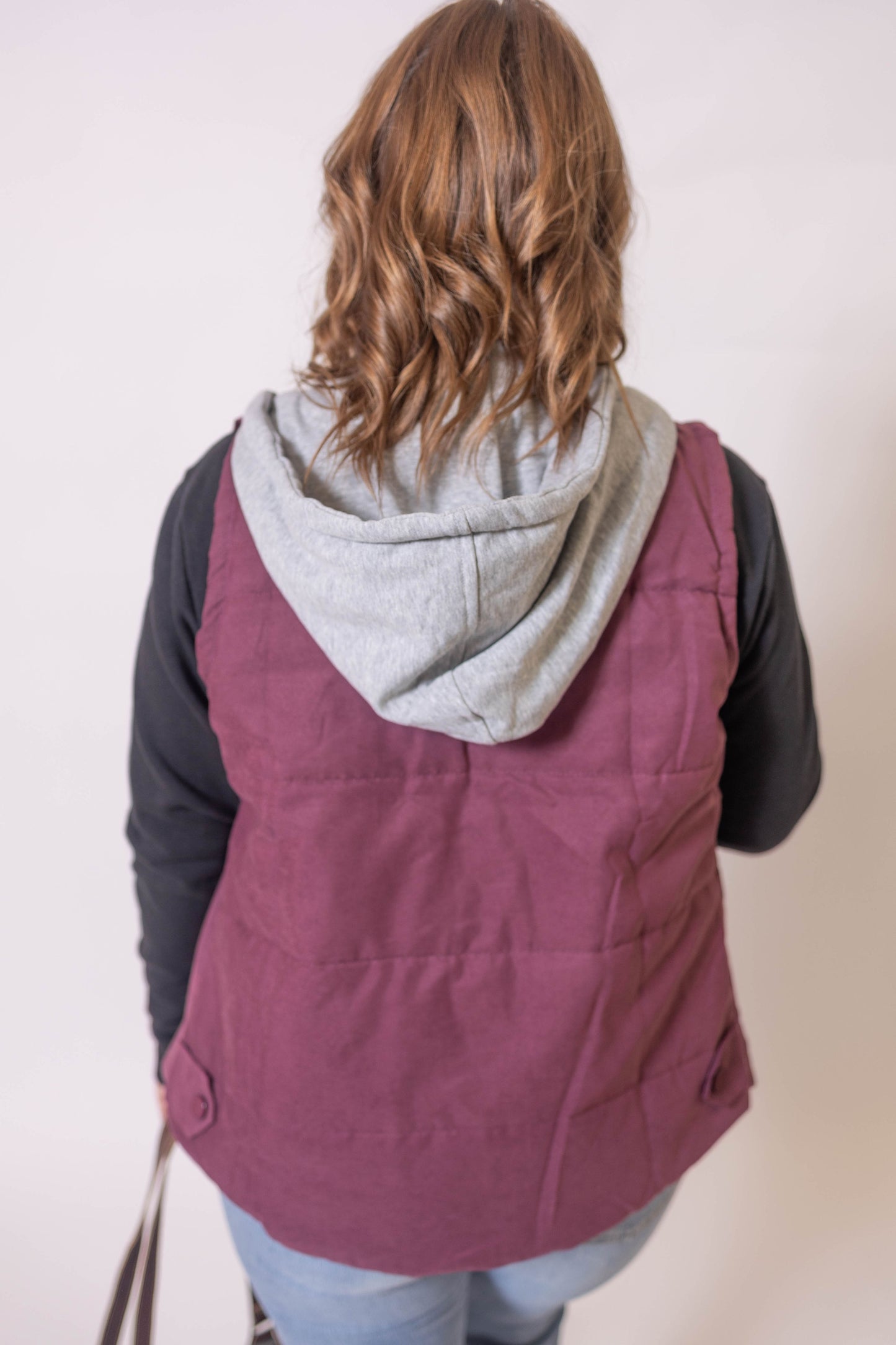 back view on model