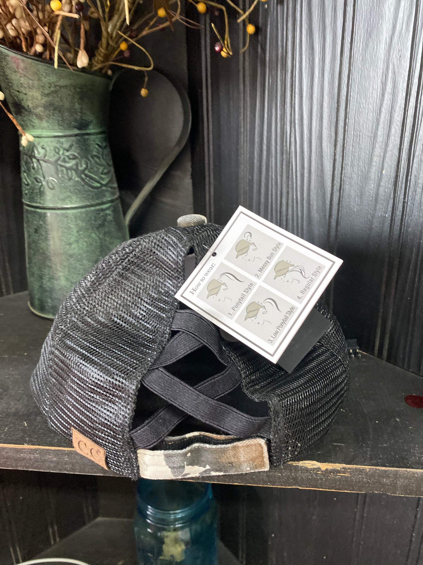 back view of hat
