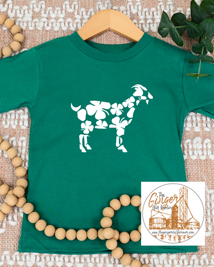 Adults Clover Farm Animal Graphic Short Sleeve Tee | Sizes Small-3XL