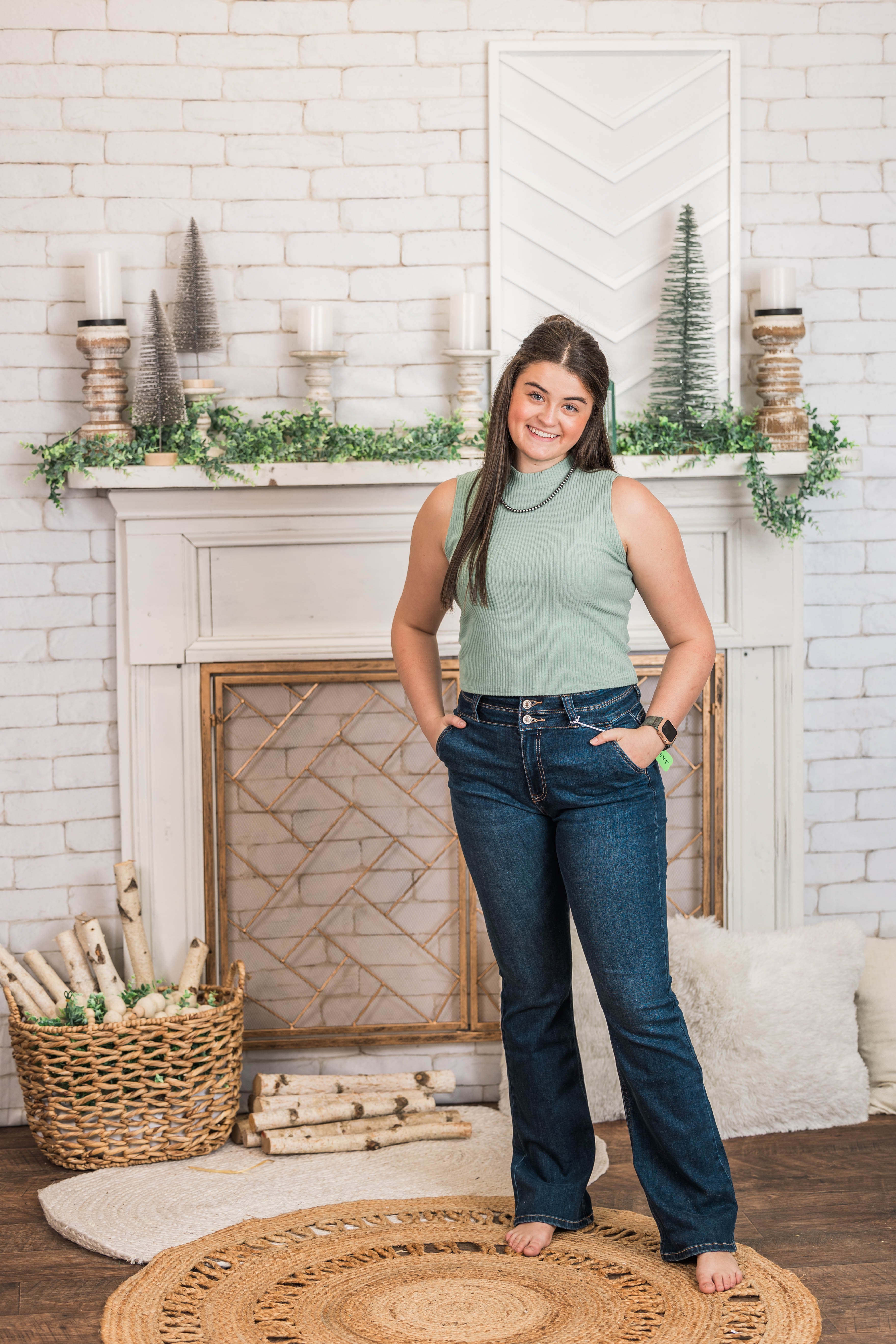 Kan Can High Rise Utility Bootcut Sizes 522W The Ginger Hill