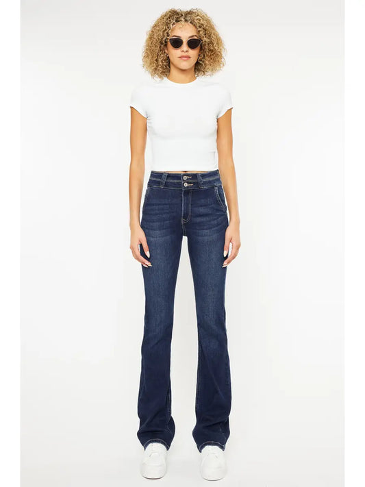 Kan Can High Rise Utility Bootcut | Sizes 5-15