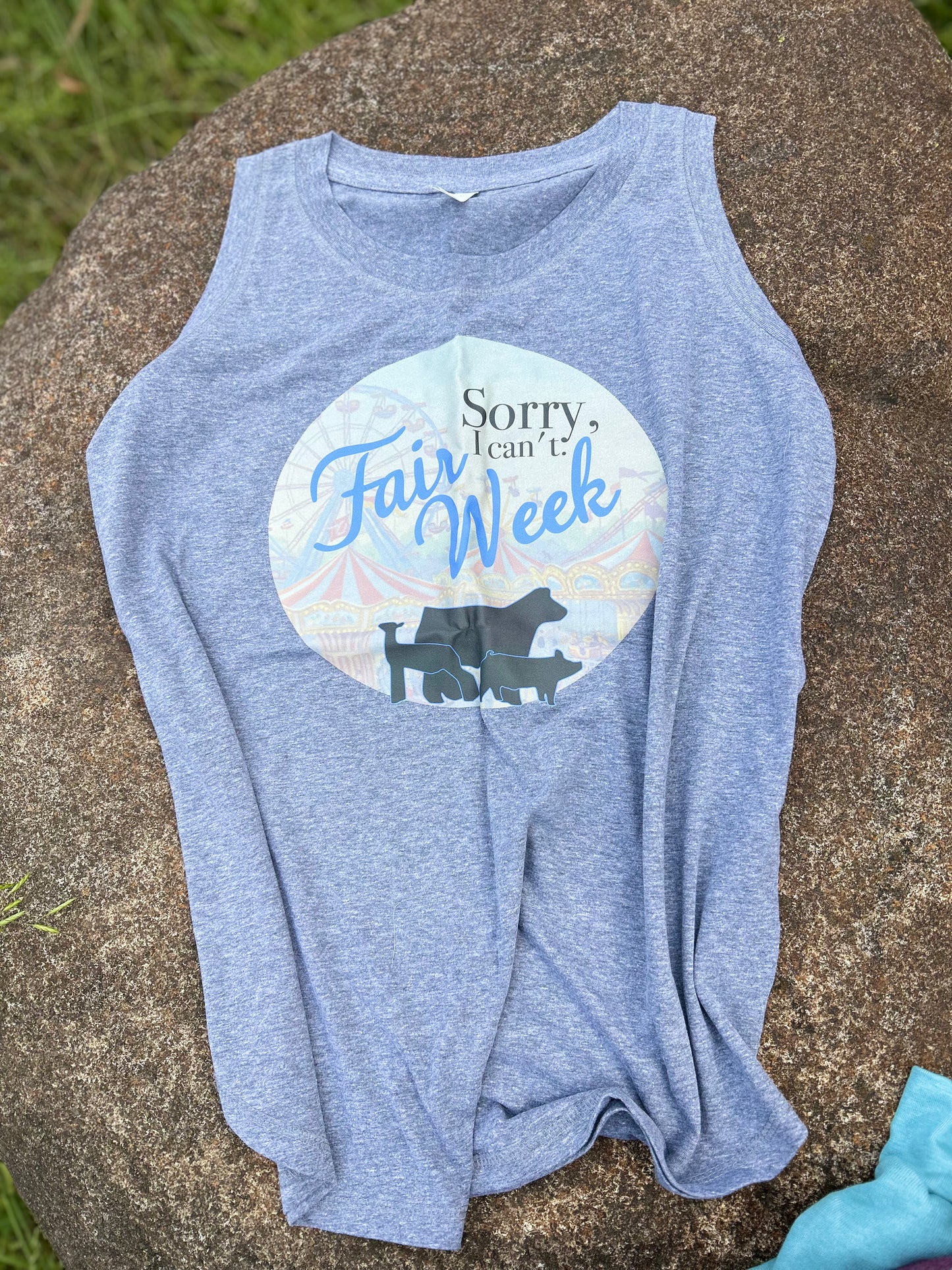 Sorry I Can't, Fair Week Graphic Tee, Long Sleeve Tee or Sweatshirt | Small-3XL