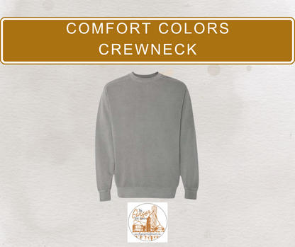 comfort colors crewneck