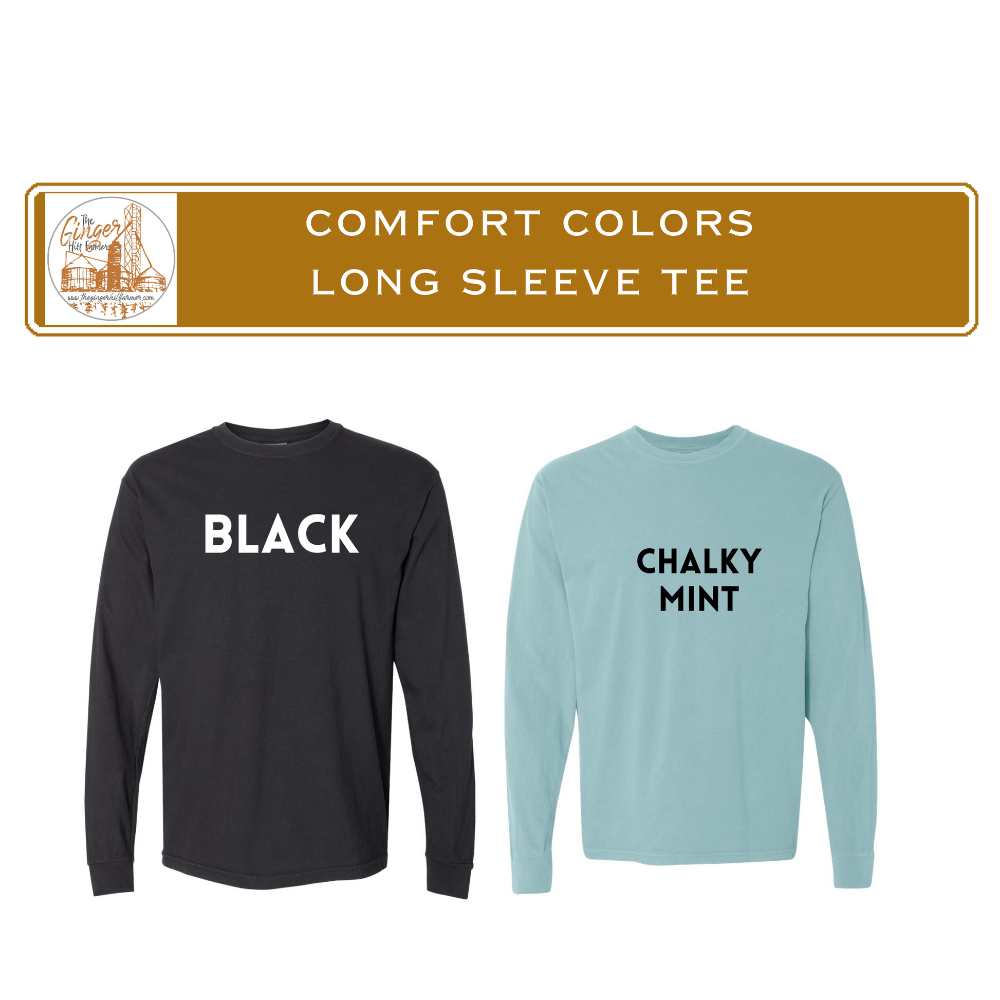 comfort colors long sleeve assortment