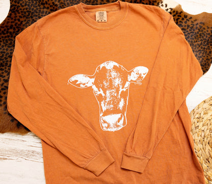 Bessy the Cow Graphic Tee, Long Sleeve Tee or Sweatshirt | Small-3X