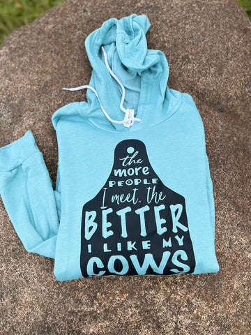 The More People I Meet Graphic Tee, Long Sleeve Tee or Sweatshirt | Small-3XL