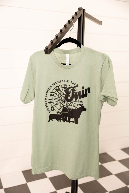 The Best Memories are at the Fair Graphic Tee, Long Sleeve Tee or Sweatshirt | Small-3X