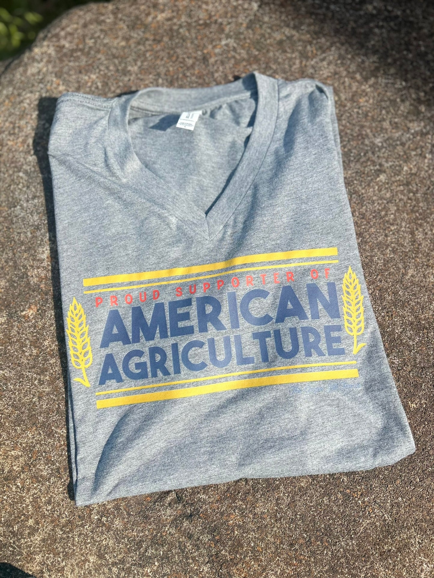 Supporter of Am Agriculture Graphic Tee, Long Sleeve Tee or Sweatshirt | Small-3XL