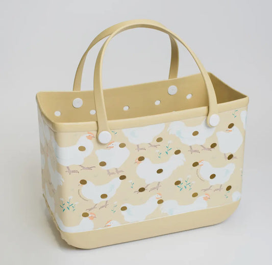 Pre-Order Chicken Print Tote