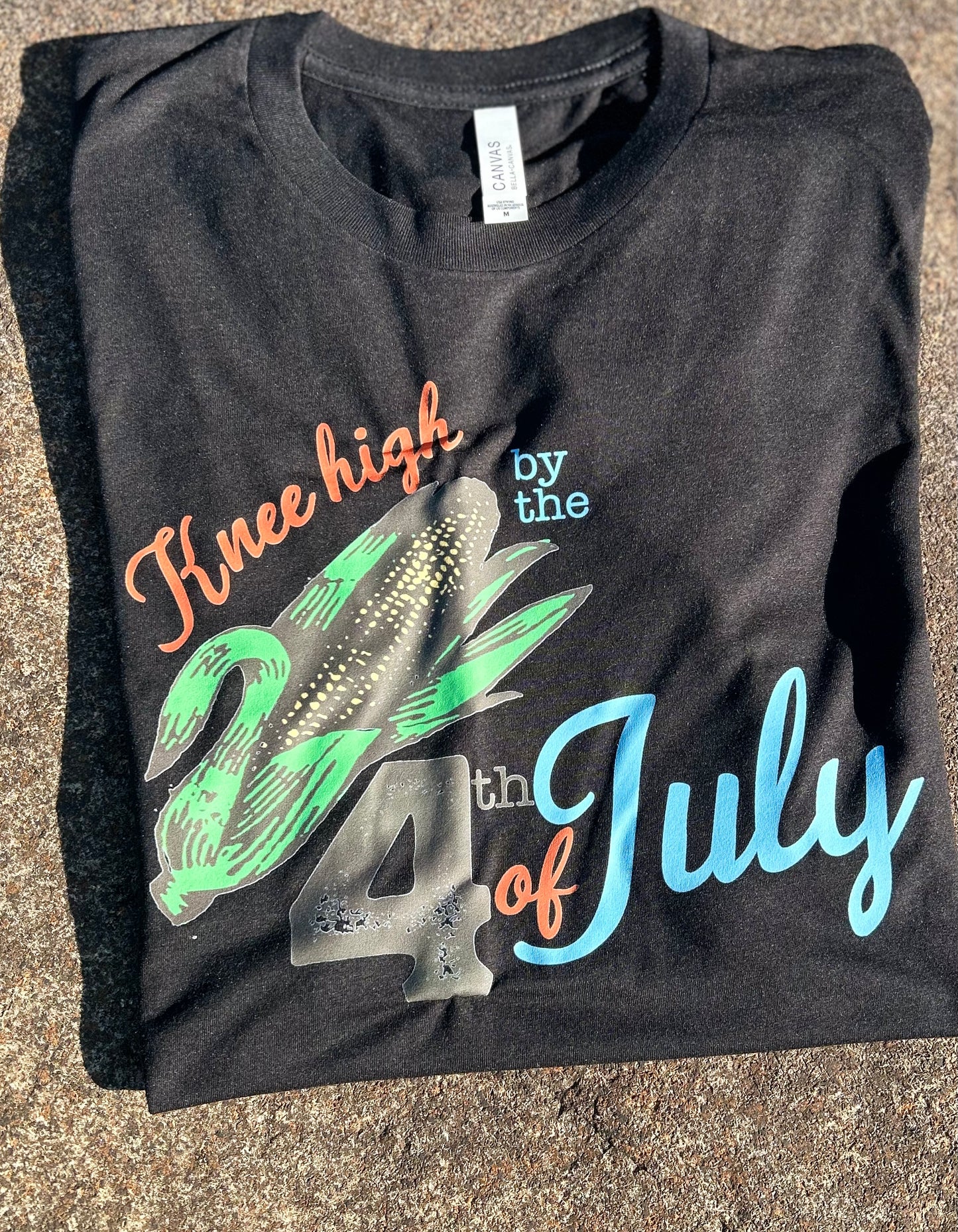 Knee High by the 4th of July Graphic Tee, Long Sleeve Tee or Sweatshirt | Sizes Small-3XL