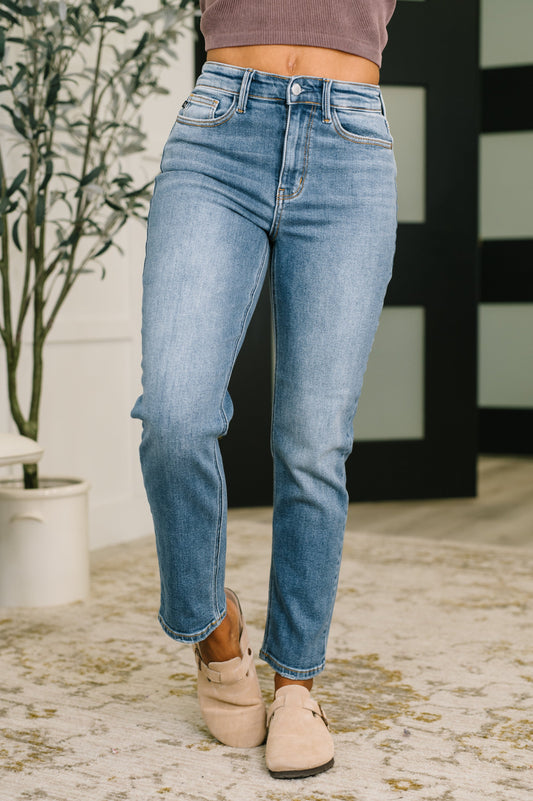 Judy Blue Jeans Amelia High Waist Ankle Straight