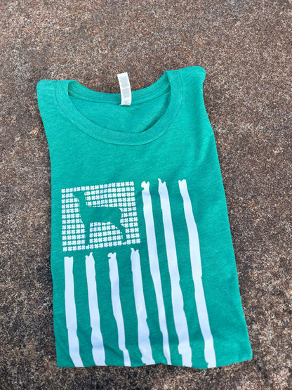 Clover Flag Animal Tee | Sizes Small-3XL