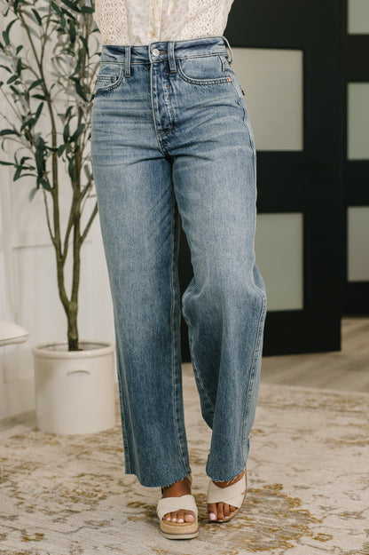 Judy Blue Ciera High Waist Rigid Magic Wihelmina Baggy