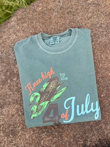 Knee High by the 4th of July Graphic Tee, Long Sleeve Tee or Sweatshirt | Sizes Small-3XL
