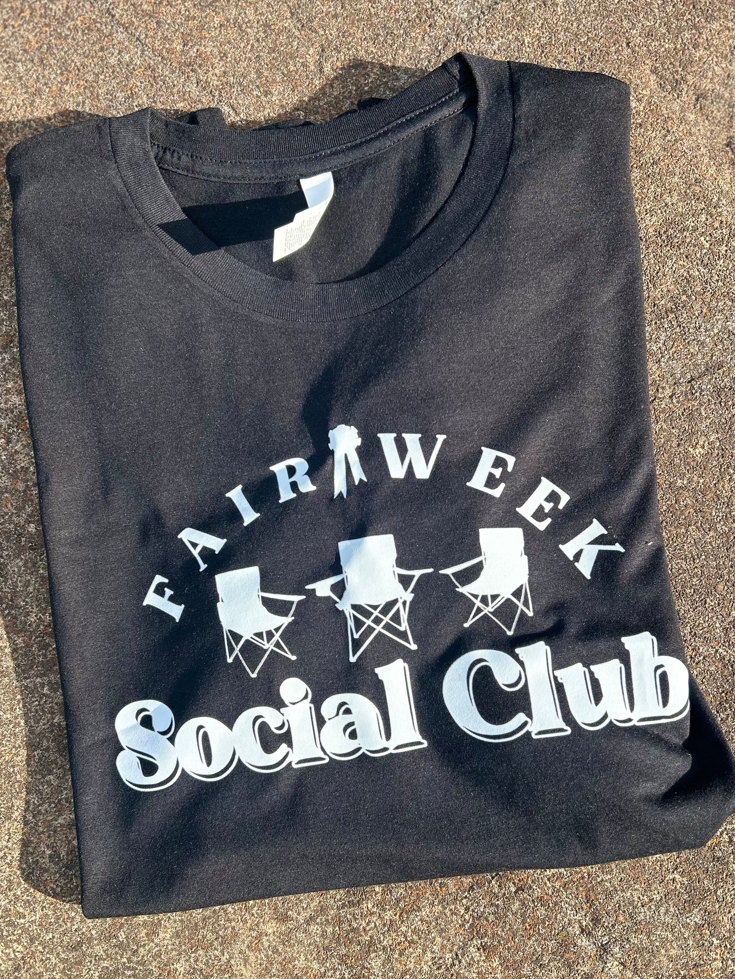 Fair Week Social Club Graphic Tee, Long Sleeve Tee or Sweatshirt | Small-3X