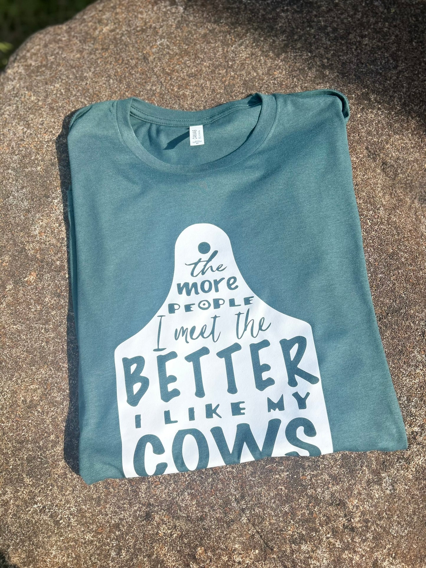The More People I Meet Graphic Tee, Long Sleeve Tee or Sweatshirt | Small-3XL