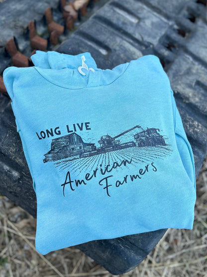 Long Live American Farmers Graphic Tee, Long Sleeve Tee or Sweatshirt | Small-3XL