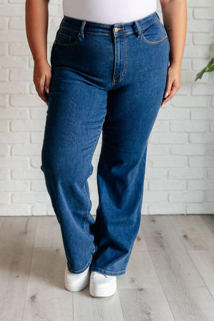 Judy Blues Hazel High Rise Vintage Wide Leg Jeans