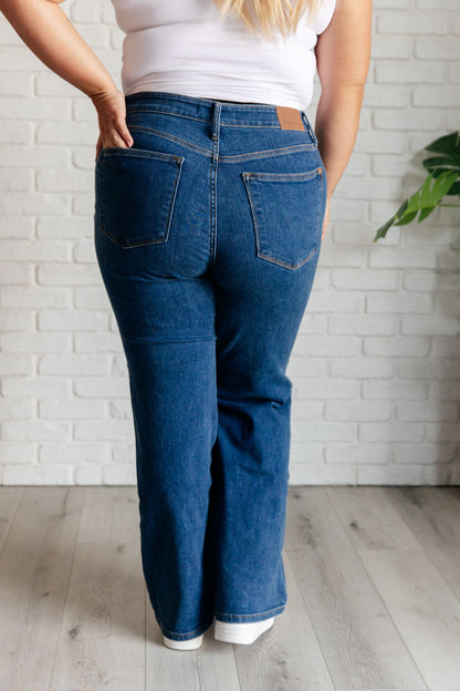 Judy Blues Hazel High Rise Vintage Wide Leg Jeans