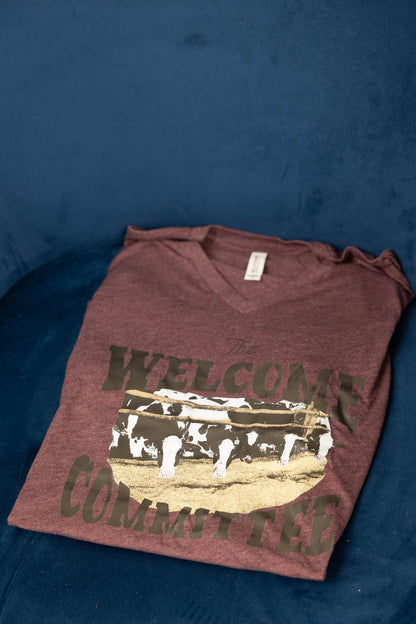 The Welcome Committee Graphic Tee, Long Sleeve Tee or Sweatshirt | Small-3XL