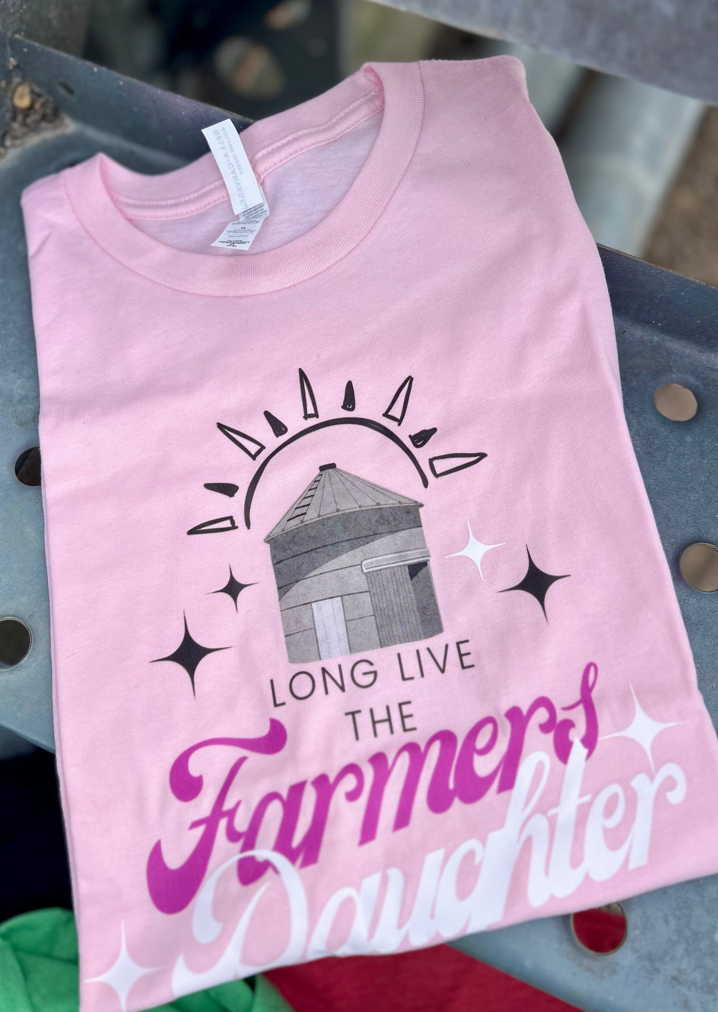Long Live The Farmers Daughter Kids Graphic Onesie, Short Sleeve and Long Sleeve T-Shirt | Sizes Small-XL