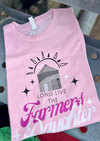 Long Live The Farmers Daughter Kids Graphic Onesie, Short Sleeve and Long Sleeve T-Shirt | Sizes Small-XL