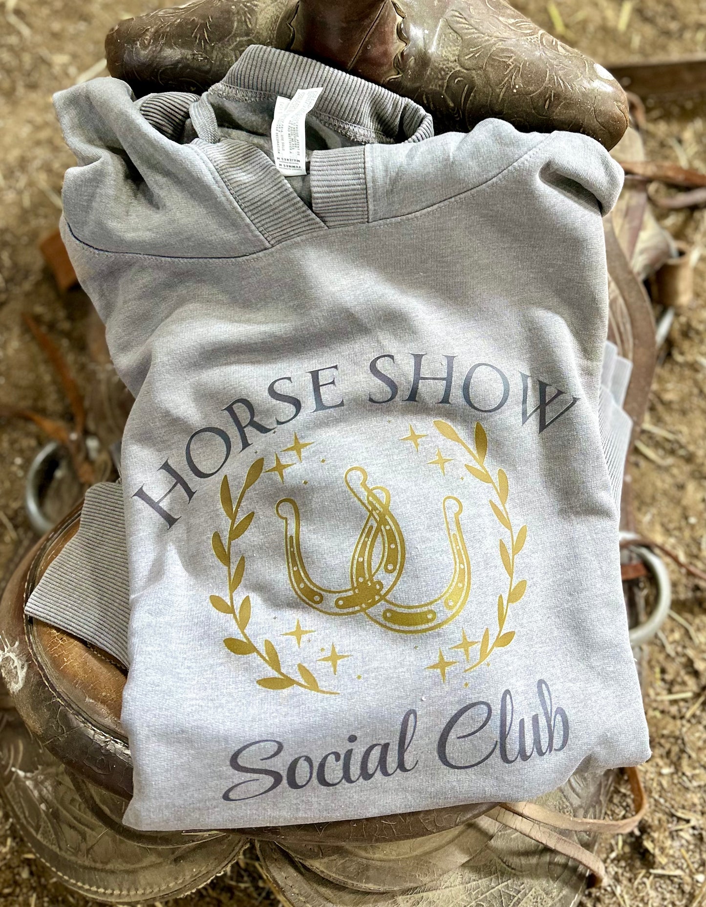 Horse Show Social Club Graphic Tee, Long Sleeve Tee or Sweatshirt | Small-3XL