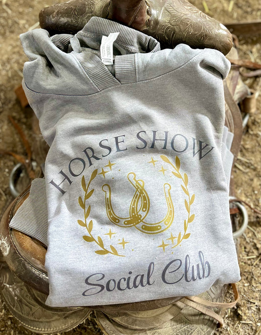 Horse Show Social Club Graphic Tee, Long Sleeve Tee or Sweatshirt | Small-3XL