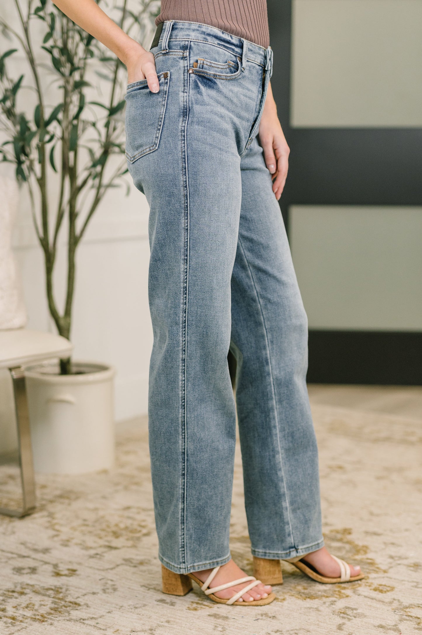 Judy Blue Sabrina High Waist TC Slim Straight