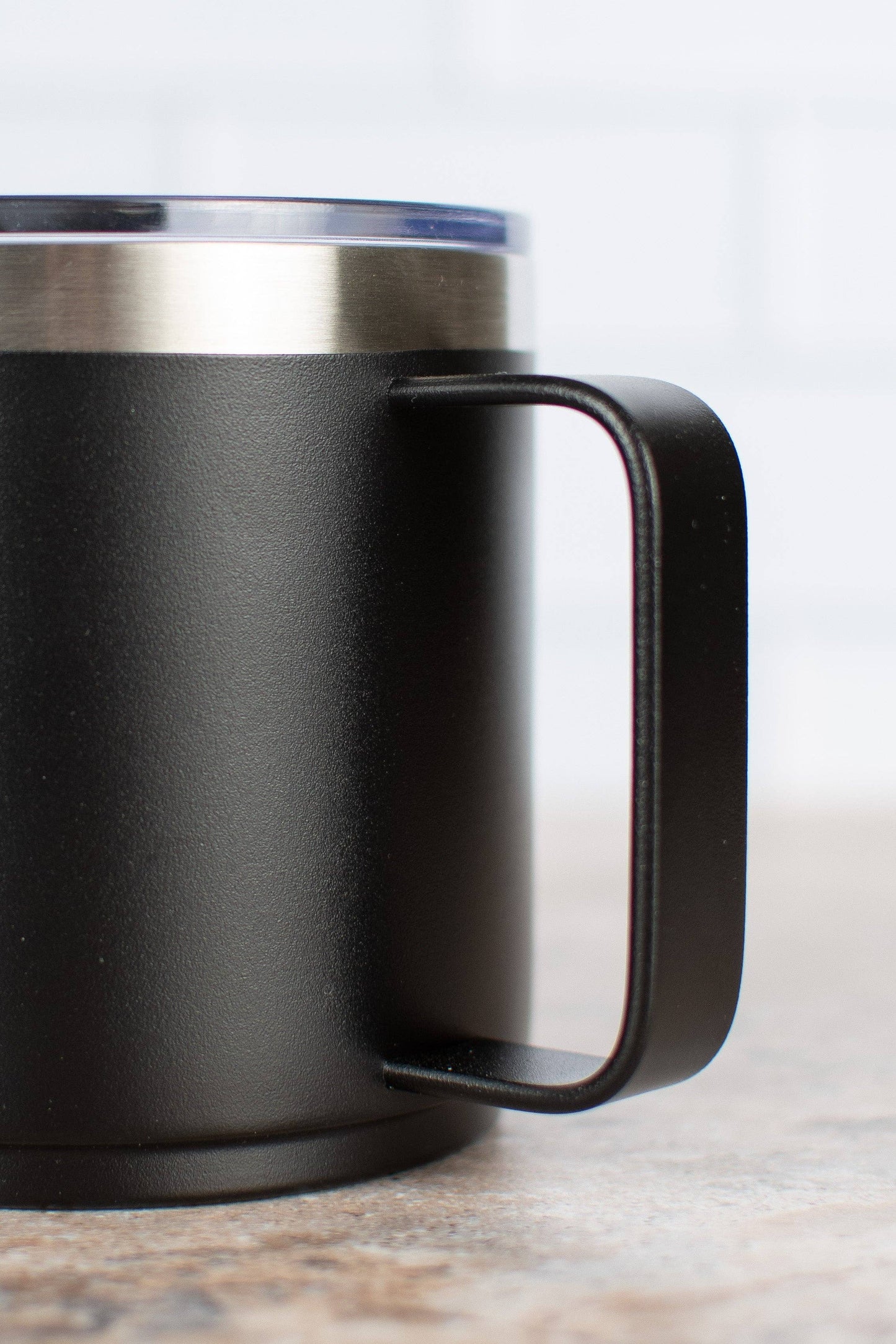 Black 'Rain Makes Corn, Corn Makes Whiskey' 16oz Mug