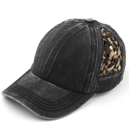 front and side view of hat