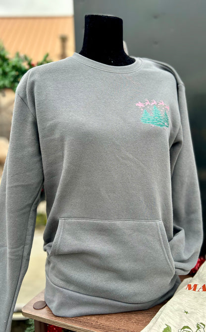 front view of sweatshirt