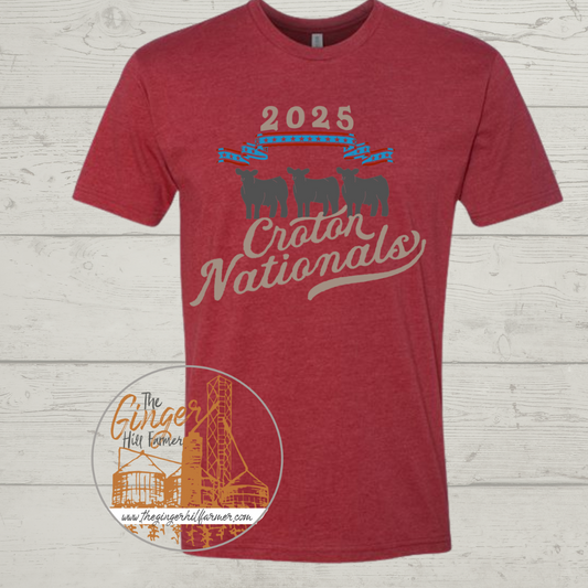 2025 The Croton Nationals Graphic Short Sleeve, Long Sleeve, Sweatshirt or Hoodie | Sizes Small-3X