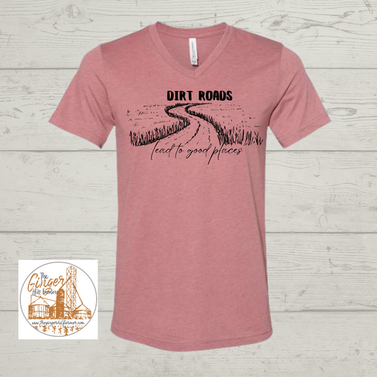 front view of tee