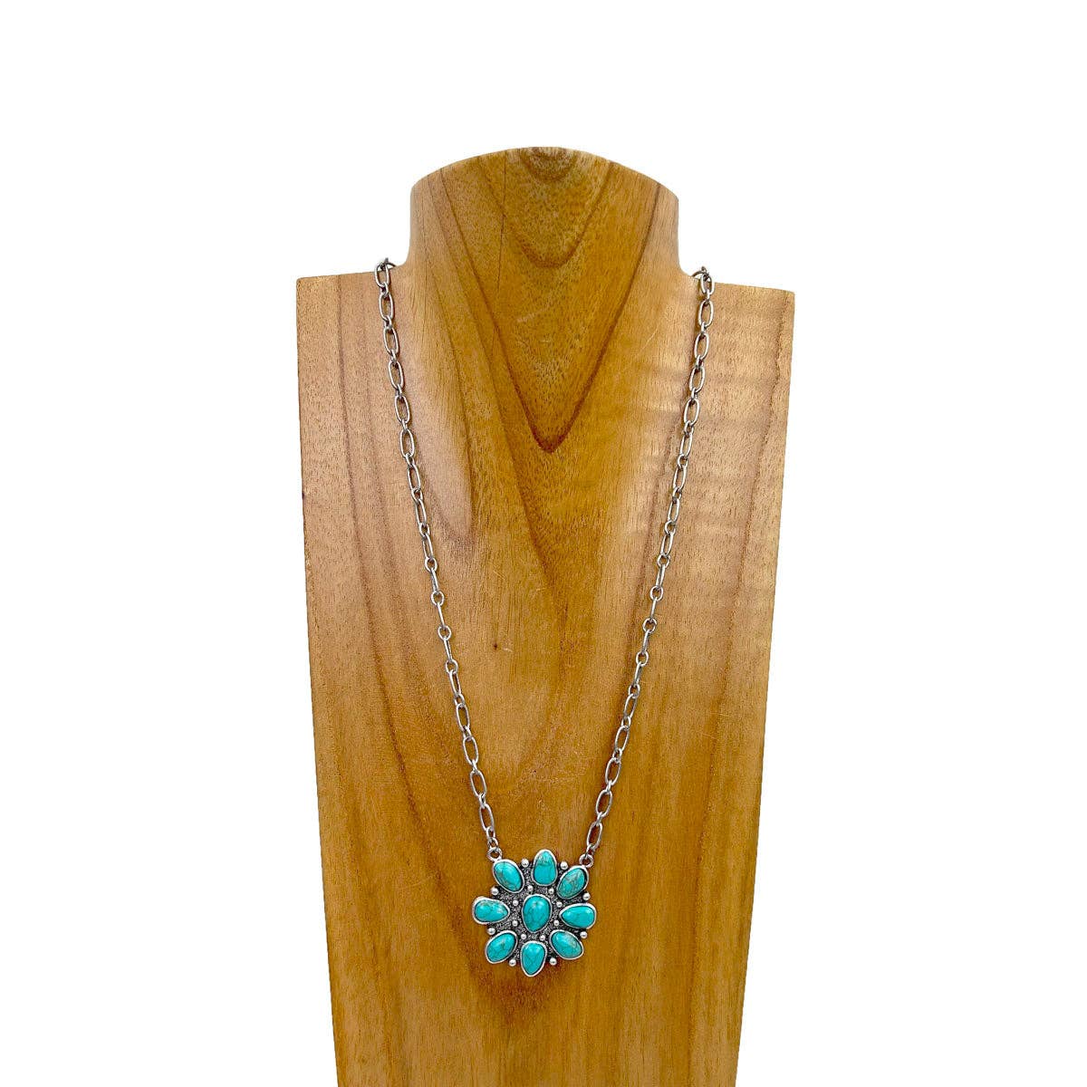 Turquoise Stone Necklace