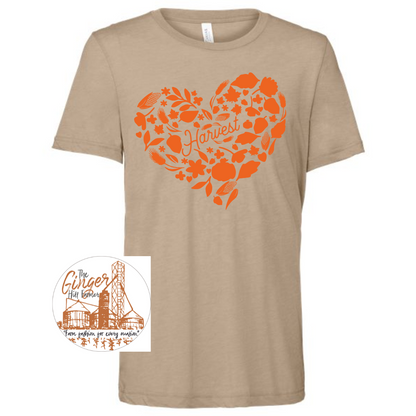 Harvest Heart Graphic Tee