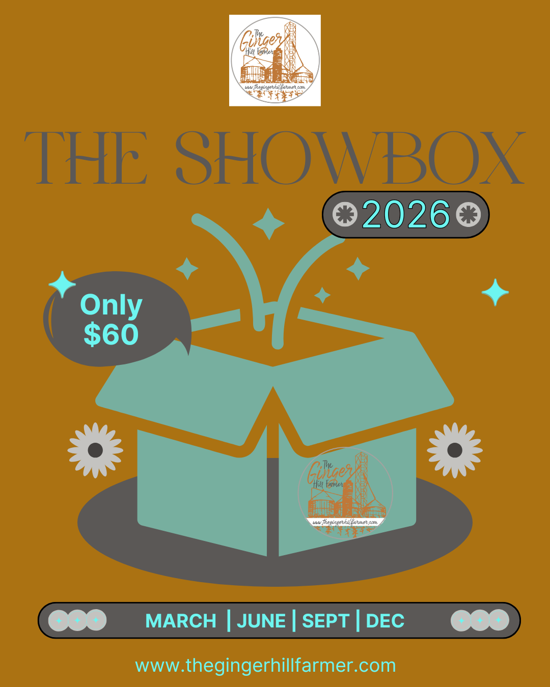 The 2026 Ginger Hill Farmer Showbox