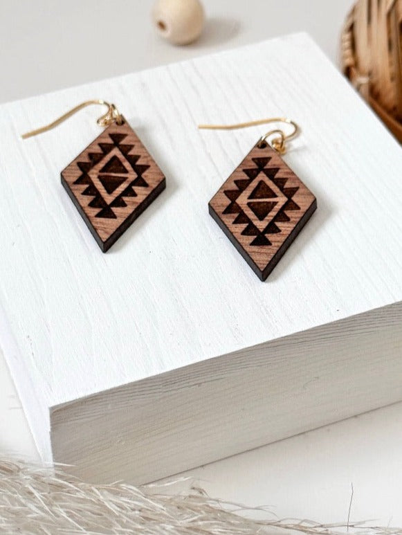 flat lay of earrings